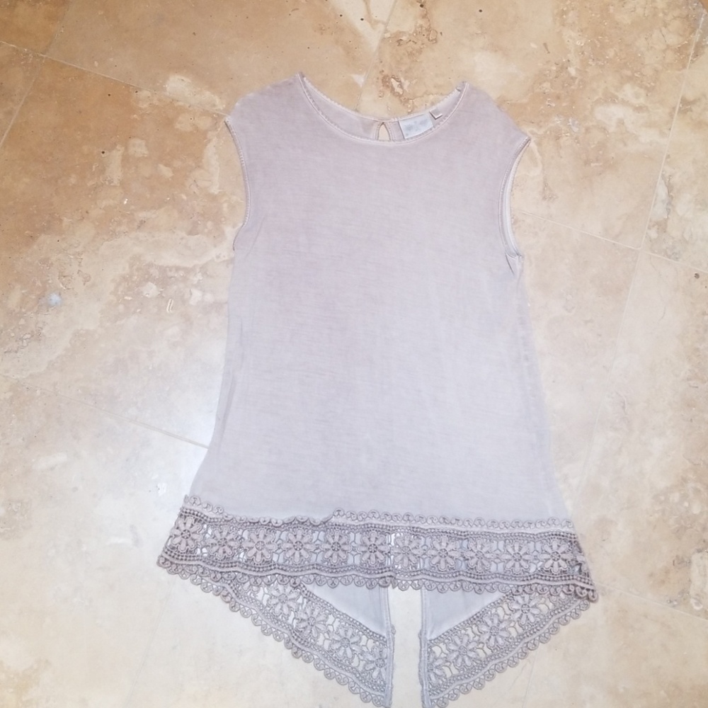 Decorative tank over shirt